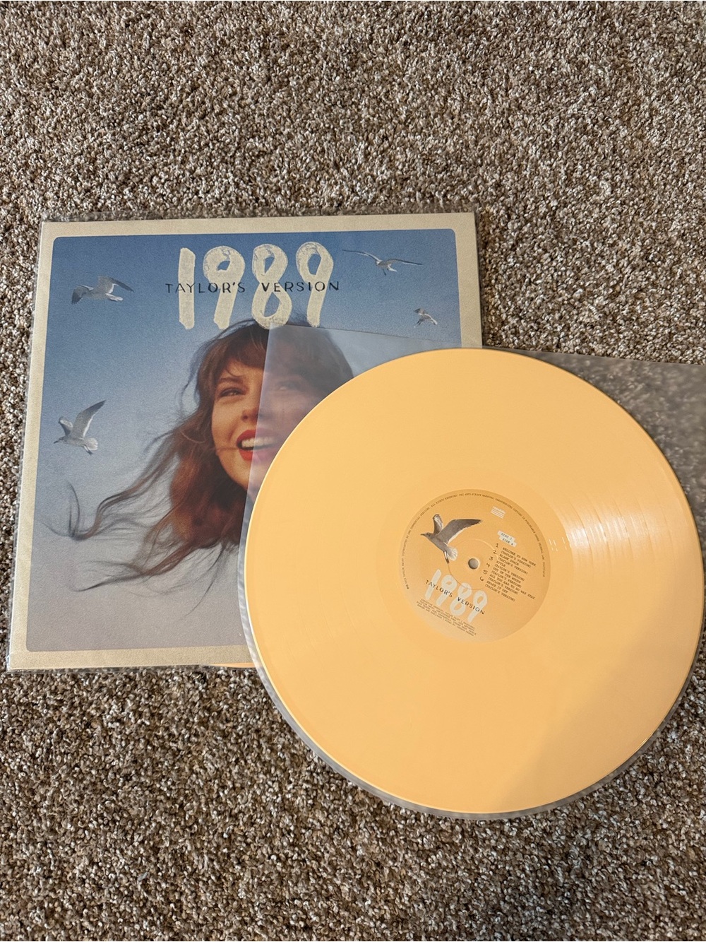 Taylor Swift 1989 (Taylor's Version) tangerine vinyl